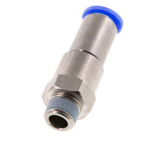 12mm & R3/8'' Quick Swivel Joint Push-In-Male Threads Nickel-Plated Brass/PBT NBR Rotatable