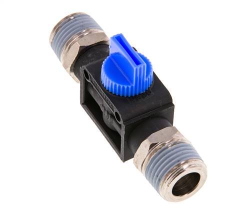 3/2-Way Shut-Off Hand Valve R1/2'' Plastic/Brass