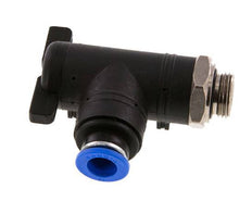 2-Way Elbow Ball Valve 10 mm - G3/8'' Plastic/Brass