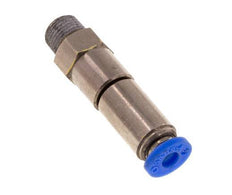 4mm & R1/8'' Quick Swivel Joint Push-In-Male Threads Nickel-Plated Brass/PBT NBR Rotatable