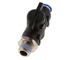 2-Way Straight Ball Valve 10 mm - R3/8'' Plastic/Brass