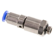 6mm & G1/8'' Quick Swivel Joint Push-In-Male Threads Nickel-Plated Brass/PBT NBR Rotatable