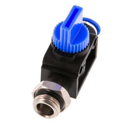3/2-Way Shut-Off Hand Valve 10 mm - G1/2'' Plastic/Brass Tube-side venting