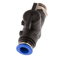 2-Way Straight Ball Valve 12 mm - G1/2'' Plastic/Brass
