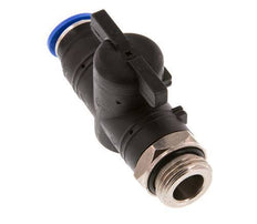 2-Way Straight Ball Valve 12 mm - G1/2'' Plastic/Brass