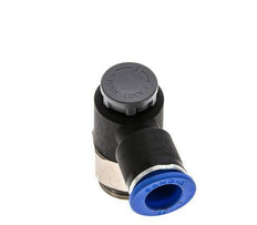 Flow Control Valve Meter-Out Elbow 12 mm - G1/2'' Brass/PA 66 Locknut