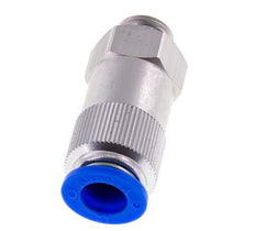 Push-In Check Valve 12mm & G3/8'' Male Aluminum 0.2-10bar (3-145psi) Thread-Hose