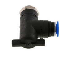2-Way Elbow Ball Valve 12 mm - G1/4'' Plastic/Brass