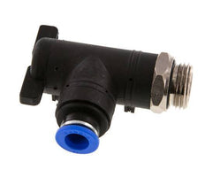 2-Way Elbow Ball Valve 10 mm - G1/2'' Plastic/Brass