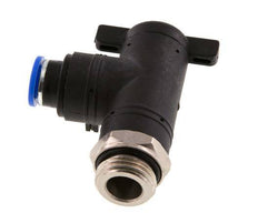 2-Way Elbow Ball Valve 10 mm - G1/2'' Plastic/Brass