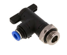 2-Way Elbow Ball Valve 6 mm - G3/8'' Plastic/Brass