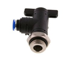 2-Way Elbow Ball Valve 6 mm - G3/8'' Plastic/Brass