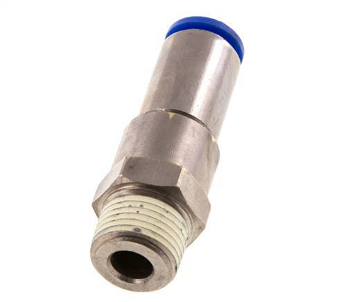 12mm & R1/2'' Quick Swivel Joint Push-In-Male Threads Nickel-Plated Brass/PBT NBR Rotatable