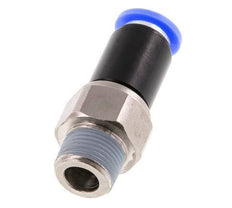 10mm & R3/8'' Swivel Joint Push-In-Male Threads Nickel-Plated Brass/PBT NBR Rotatable