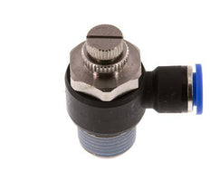 Flow Control Silencer Meter-Out Elbow 10 mm - R1/2'' Brass/PA 66