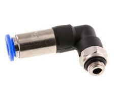 Push-In Fitting 8mm & G1/8'' Male Auto Shut-Off Elbow Brass/PBT 0-10bar (0-145psi)