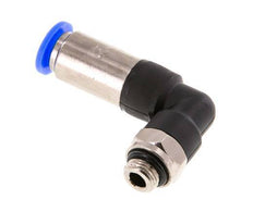 Push-In Fitting 8mm & G1/8'' Male Auto Shut-Off Elbow Brass/PBT 0-10bar (0-145psi)