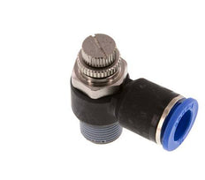 Flow Control Silencer Meter-Out Elbow 12 mm - R3/8'' Brass/PA 66