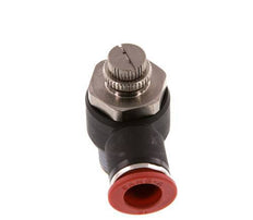 Flow Control Silencer Meter-In Elbow 12 mm - R1/2'' Brass/PA 66