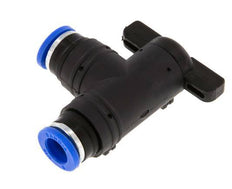 2-Way Elbow Ball Valve 8 mm Plastic/Brass