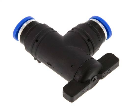 2-Way Elbow Ball Valve 8 mm Plastic/Brass