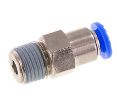 Push-In Check Valve 6mm & R1/4'' Male Brass/PBT 0.2-10bar (3-145psi) Thread-Hose