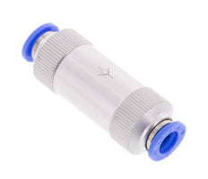Push-In Check Valve 10mm Aluminum 0.2-10bar (3-145psi)