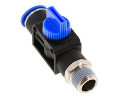 3/2-Way Shut-Off Hand Valve 12 mm - R3/8'' Plastic/Brass Thread-side venting