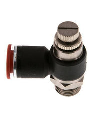 Flow Control Silencer Meter-In Elbow 12 mm - G3/8'' Brass/PA 66