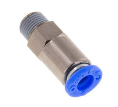 Push-In Check Valve 6mm & R1/8'' Male Brass/PBT 0.2-10bar (3-145psi) Thread-Hose