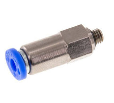 Push-In Check Valve 4mm & M5 Male Brass/PBT 0.2-10bar (3-145psi) Hose-Thread