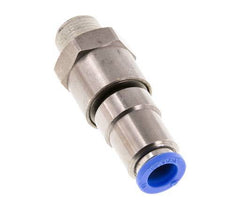 10mm & R3/8'' Quick Swivel Joint Push-In-Male Threads Nickel-Plated Brass/PBT NBR Rotatable