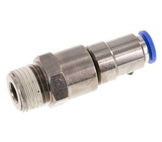 10mm & R1/2'' Quick Swivel Joint Push-In-Male Threads Nickel-Plated Brass/PBT NBR Rotatable