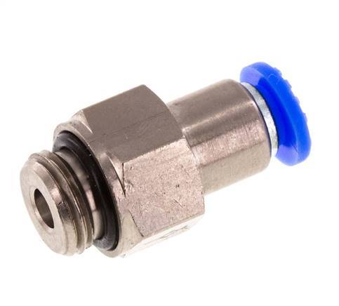 Push-In Check Valve 6mm & G1/4'' Male Brass/PBT 0.2-10bar (3-145psi) Thread-Hose