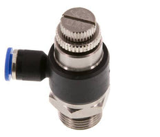 Flow Control Silencer Meter-Out Elbow 6 mm - G3/8'' Brass/PA 66