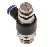 Flow Control Silencer Meter-Out Elbow 6 mm - G3/8'' Brass/PA 66