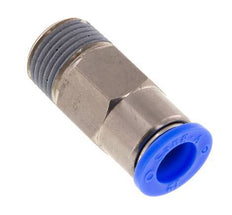 Push-In Fitting 12mm & R1/2'' Male Auto Shut-Off Brass/PBT 0-10bar (0-145psi)