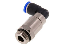 10mm & G1/2'' Elbow Quick Swivel Joint Push-In-Male Threads Nickel-Plated Brass/PBT NBR Rotatable