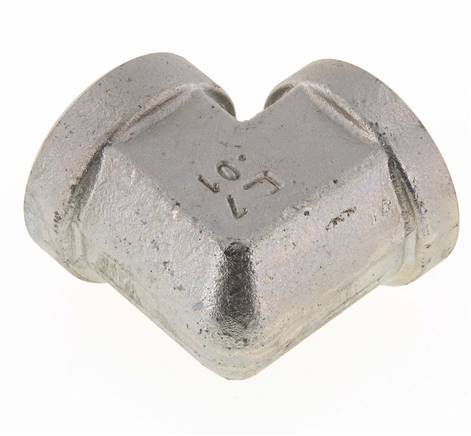 90deg Angled Fitting G1 1/4'' Female High Pressure Steel 160bar (2248.0psi) Hydraulic