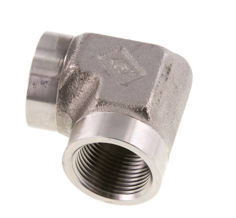 90deg Angled Fitting G3/4'' Female High Pressure Stainless Steel 200bar (2810.0psi) Hydraulic