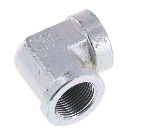 90deg Angled Fitting G3/4'' Female High Pressure Steel 200bar (2810.0psi) Hydraulic