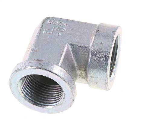90deg Angled Fitting G3/4'' Female High Pressure Steel 200bar (2810.0psi) Hydraulic