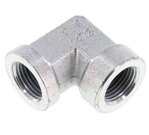 90deg Angled Fitting G1/2'' Female High Pressure Steel 225bar (3161.25psi) Hydraulic