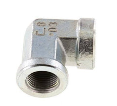 90deg Angled Fitting G3/8'' Female High Pressure Steel 250bar (3512.5psi) Hydraulic