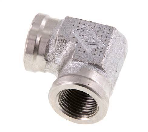 90deg Angled Fitting G3/8'' Female High Pressure Stainless Steel 250bar (3512.5psi) Hydraulic