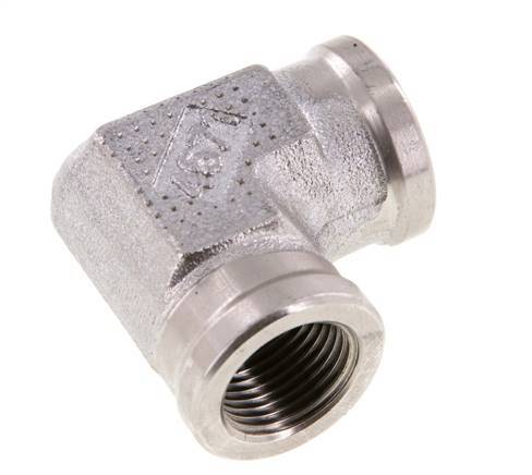 90deg Angled Fitting G3/8'' Female High Pressure Stainless Steel 250bar (3512.5psi) Hydraulic