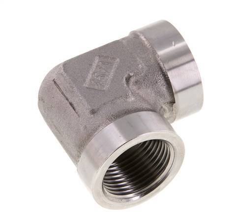 90deg Angled Fitting G1'' Female High Pressure Stainless Steel 160bar (2248.0psi) Hydraulic