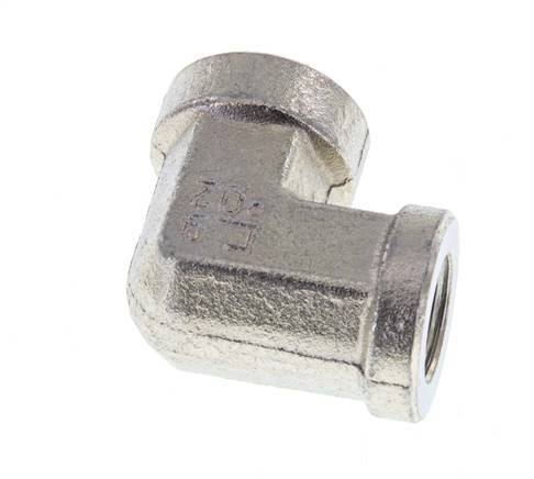 90deg Angled Fitting G1/4'' Female High Pressure Steel 350bar (4917.5psi) Hydraulic