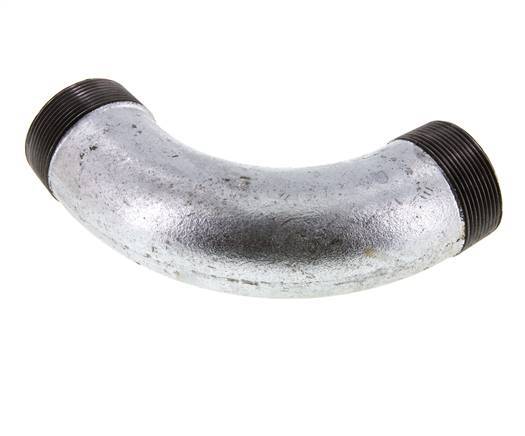 90deg Angled Pipe R2'' Cast Iron 25bar (351.25psi)