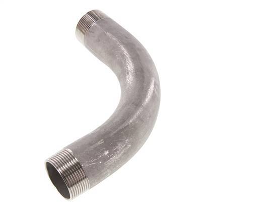 90deg Angled Pipe R1 1/2'' Stainless Steel 16bar (224.8psi)